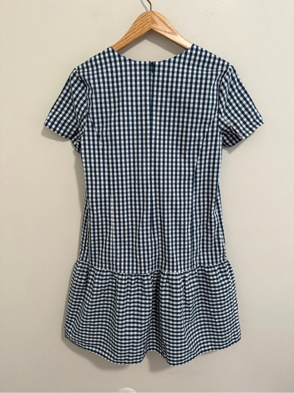 Universal Standard for J Crew Gingham Dress